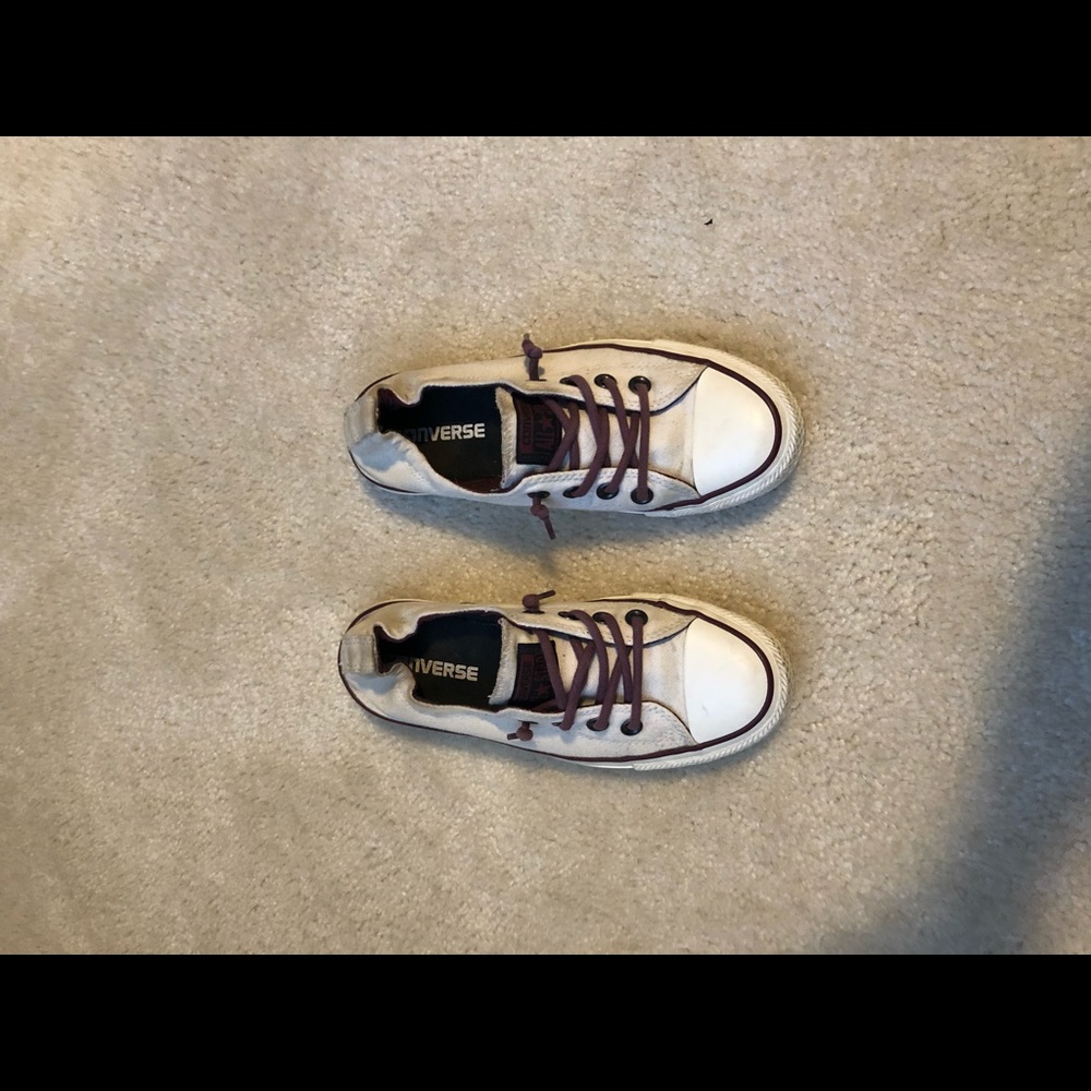 Converse slip ons “Greige” color